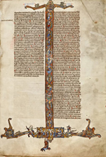 Biblia Sacra (manuscript), probably York, 13th century