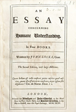 John Locke, An Essay Concerning Humane Understanding, London, 1694 ('The Second Edition, with large Additions')