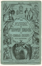 Charles Dickens, The Mystery of Edwin Drood, London, 1870 (issued in monthly parts)